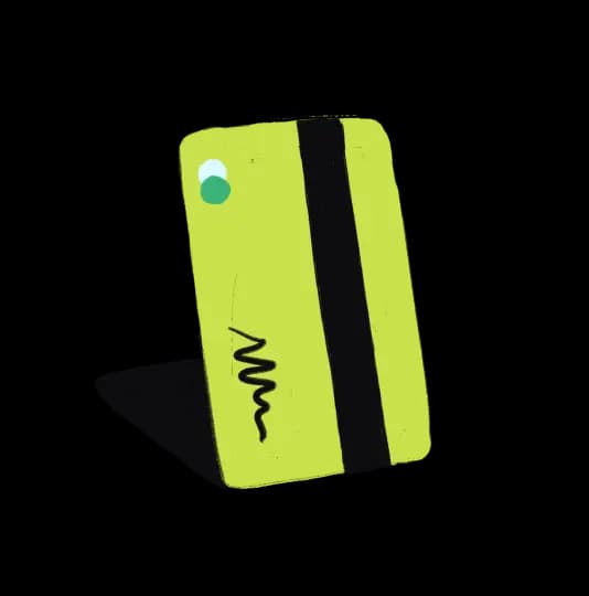 credit or debit card illustration