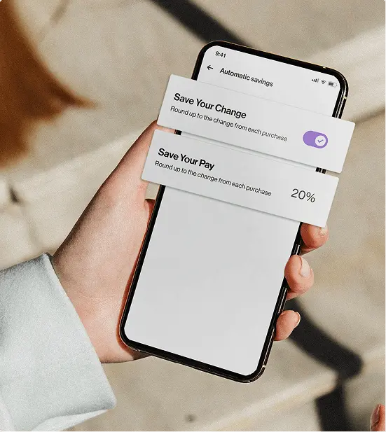 Automatic savings tools in the Varo app