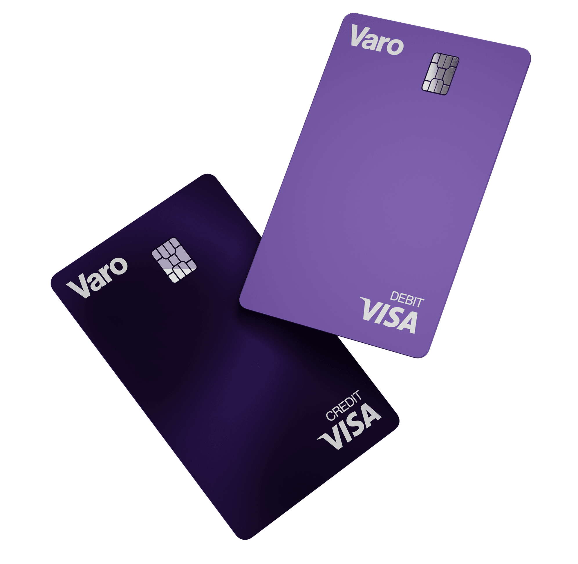 believe credit + debit purple