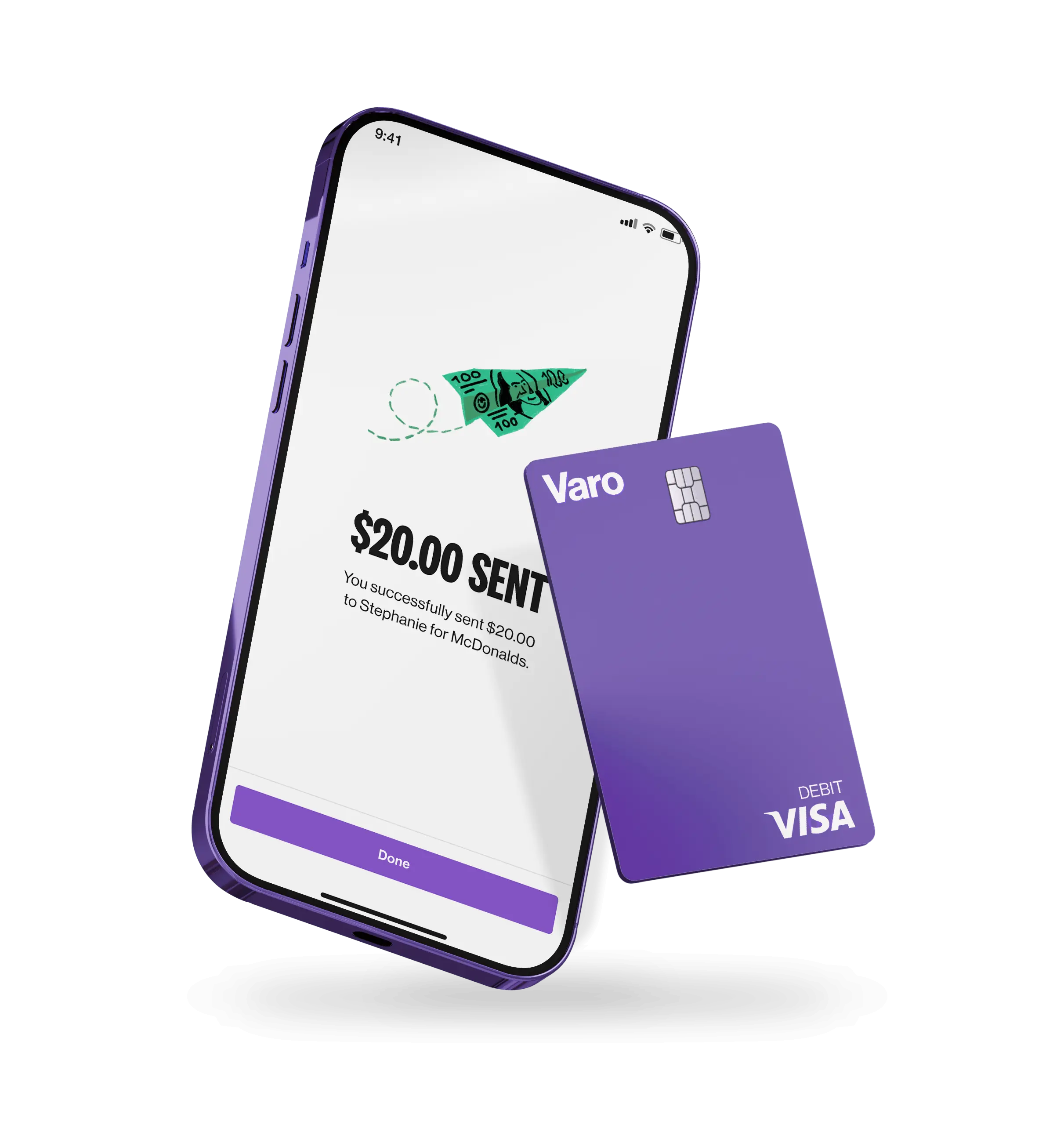 Varo to Anyone + Debit Card