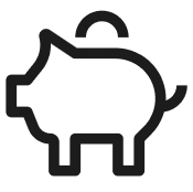 piggy bank icon
