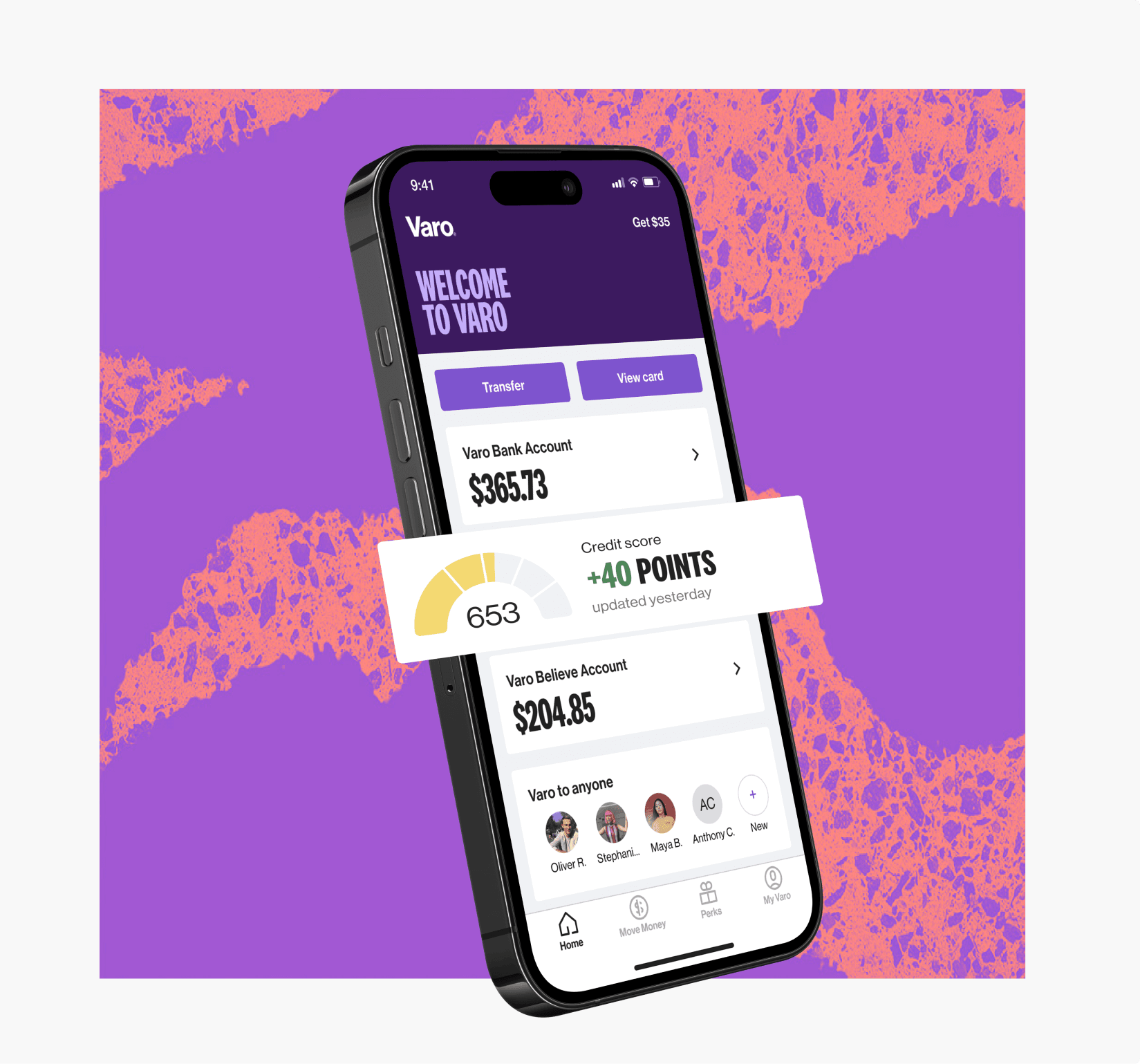 Varom Tracker A Mobile Banking App For Easy Money Management | Varo Bank